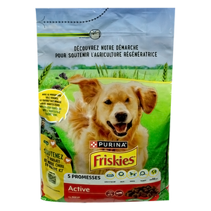Friskies dog kibble 5 Promises Active Beef 3kg