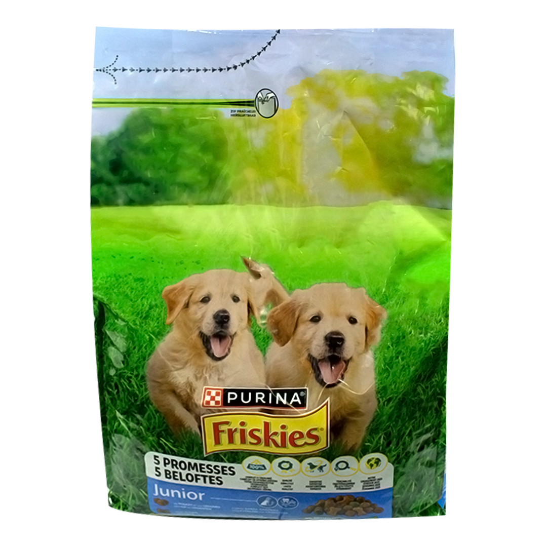 Friskies dog kibble 5 Promises Chicken Vegetables Junior 3kg