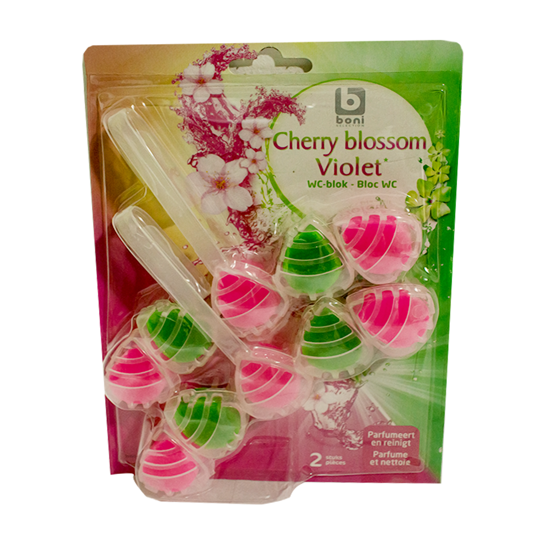 Boni WC block cherry blossom 2 pieces