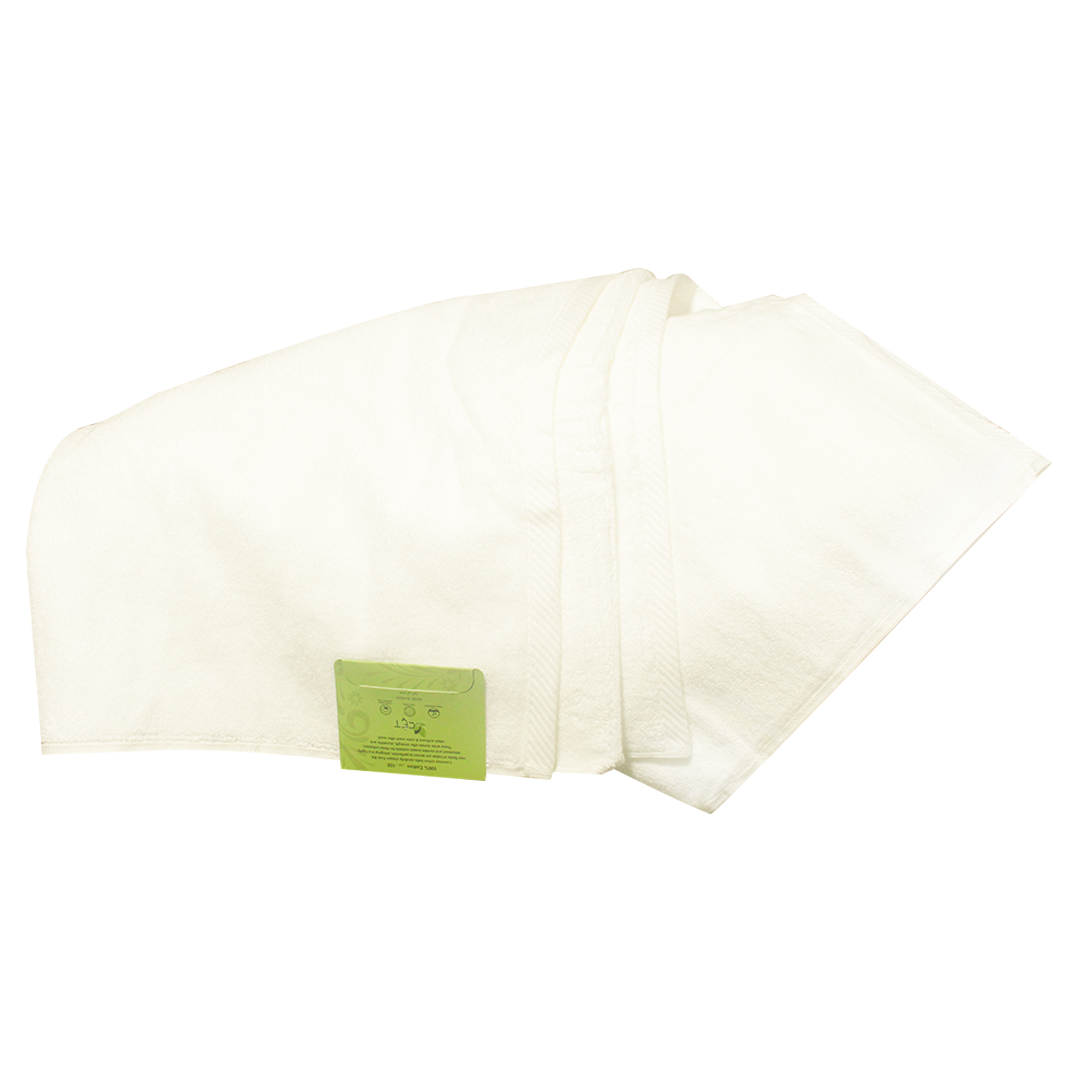 La Mer Tex hand towel white classic 70x140cm