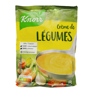 Knorr creamy vegetable soup 4 servings 112gm
