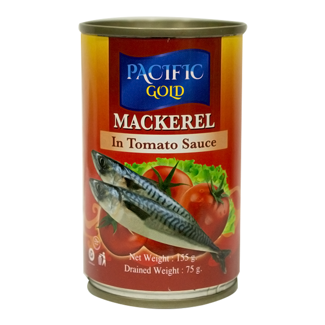 Pacific Gold pilchards au maquereau 155g