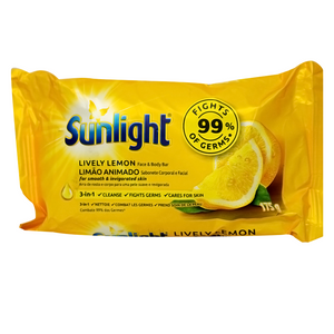 Sunlight fresh lemon anti-germ soap 175g