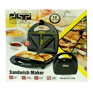 DSP Sandwich Maker 750W Model KC1235