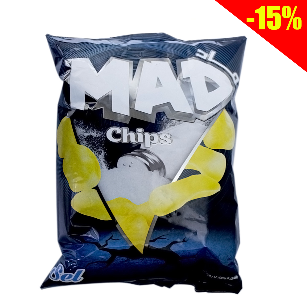 Mad Chips Salty 65g