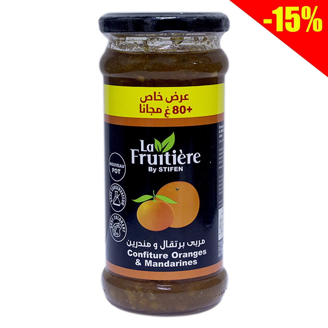 La Fruitiere Orange and Mandarin Jam 420g