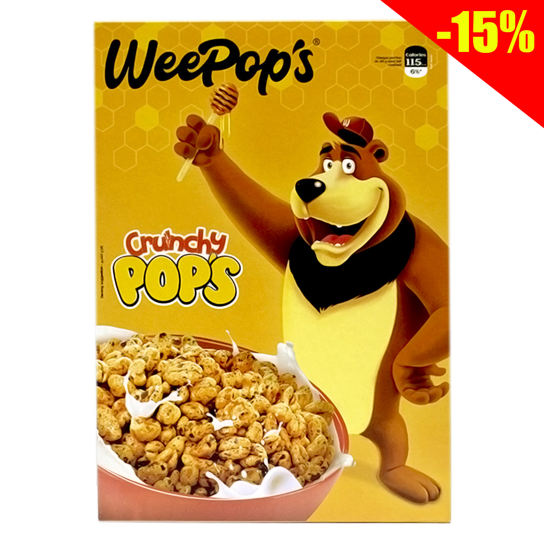 Weepop's Cornflakes Crunchy Pops 300g