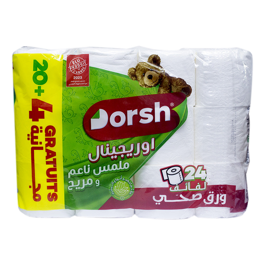 Dorsh Paper Towel Original Max Softness 24 Rolls
