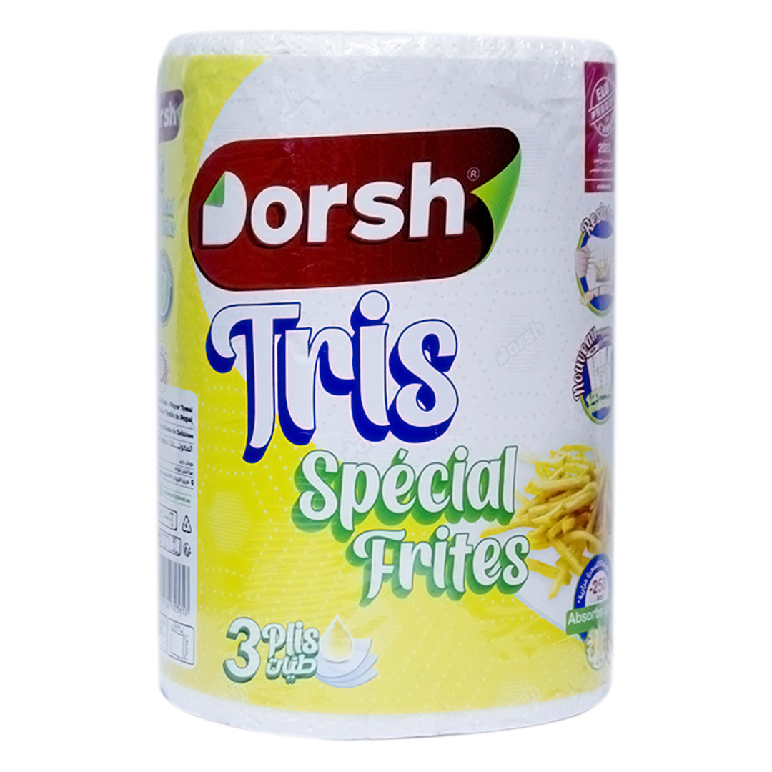 Dorsh Paper Towel Fries Special 3-Ply 1 Roll