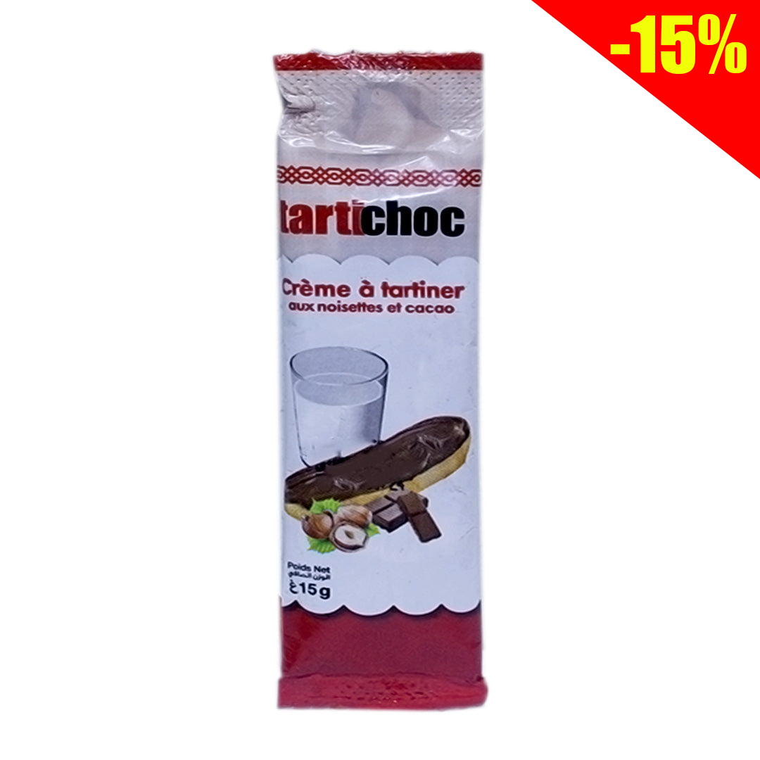 Tartichoc Hazelnut and Cocoa Spread 15g