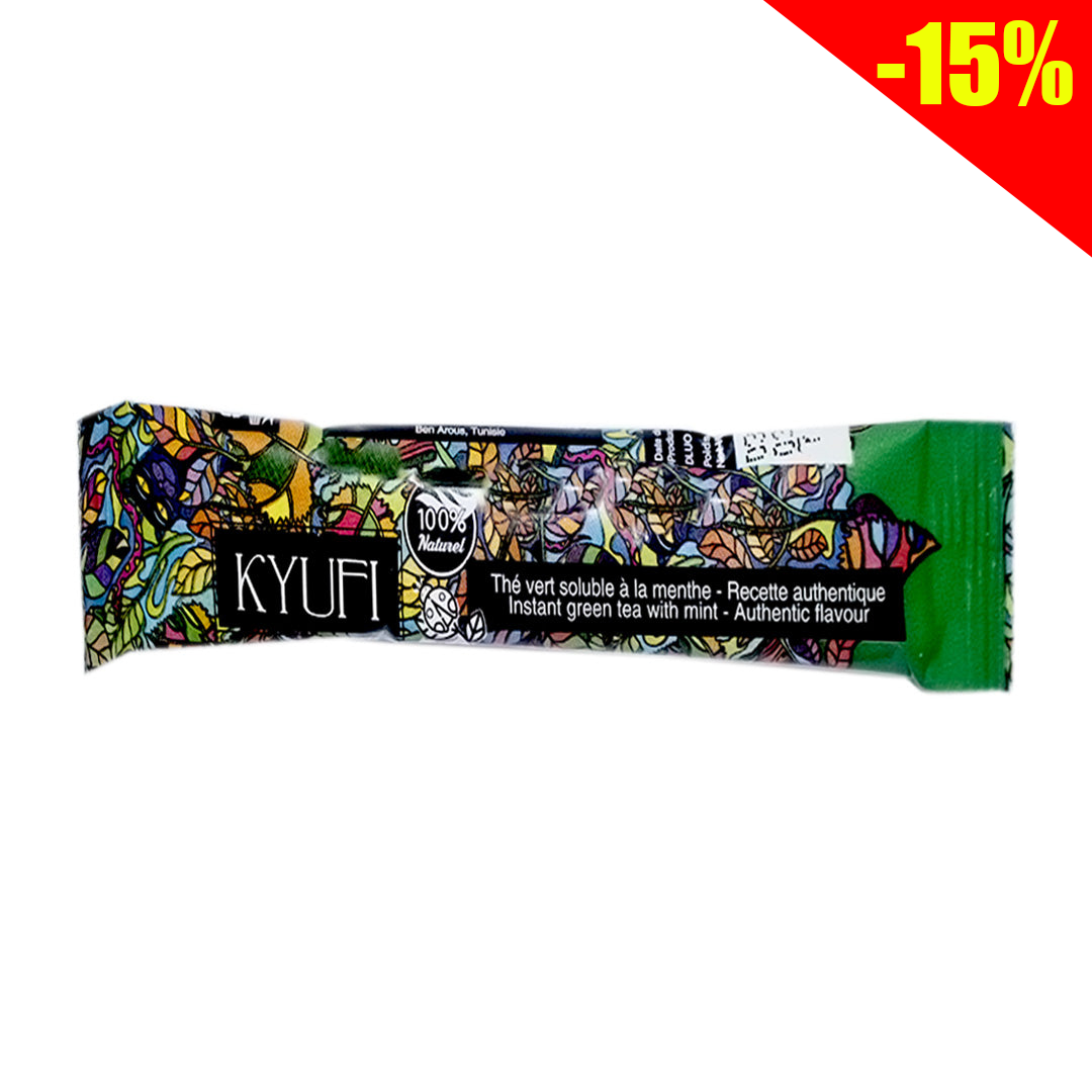 KyuFi Instant Green Tea Mint 9g