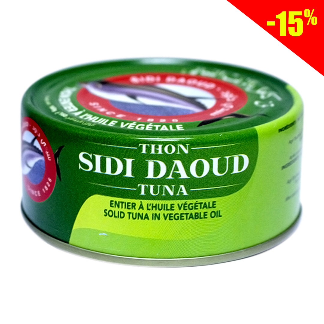 Sidi Daoud Tuna in Vegetable Oil 160g