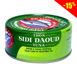 Sidi Daoud Tuna in Vegetable Oil 160g