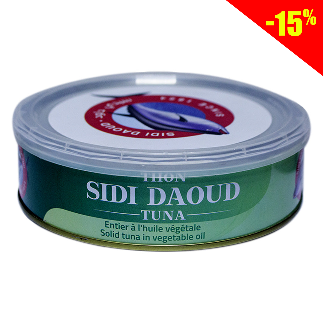 Sidi Daoud Tuna in Vegetable Oil 620g