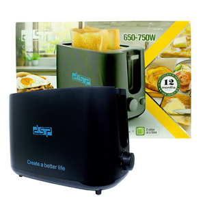 DSP Toaster 2 Slices 650-750W