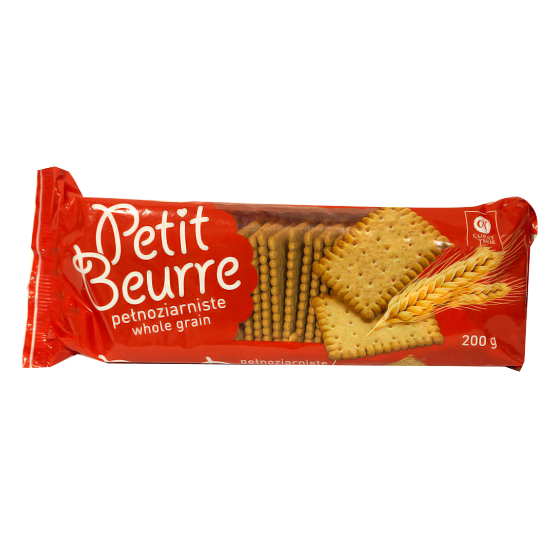 Cukry Nyskie whole grain cereal petit beurre biscuits 200g