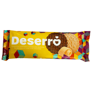 Deserro butter milk chocolate biscuits 100g