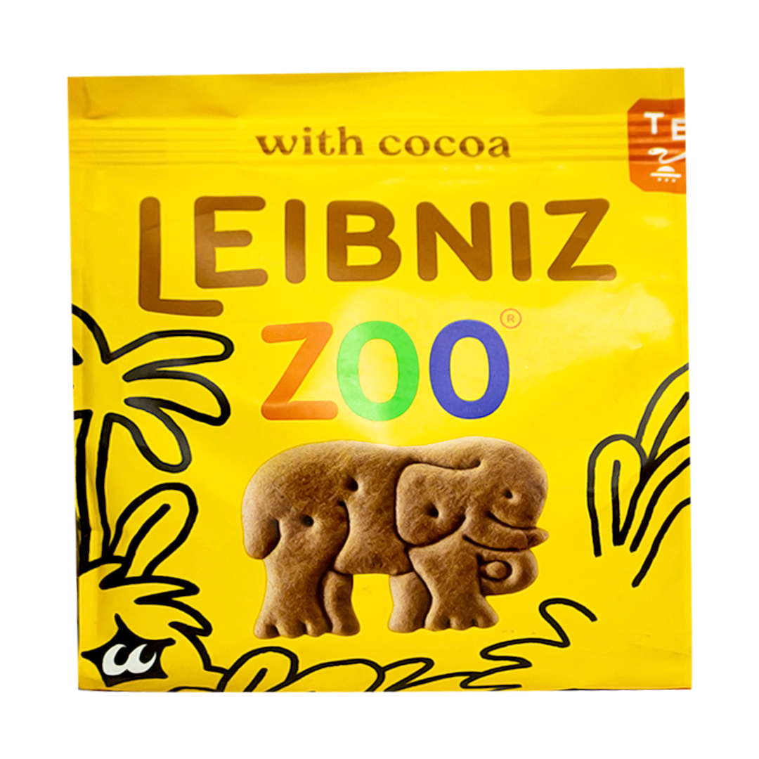 Leibniz biscuit au cacao zoo 100g