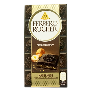 Ferrero Rocher dark chocolate 55% 90g
