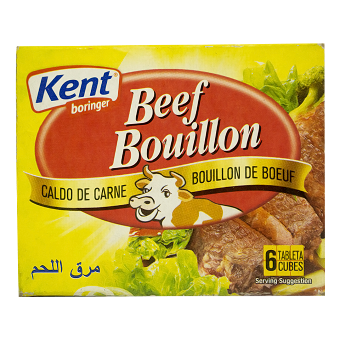 Kent beef bouillon 6 cubes 60g