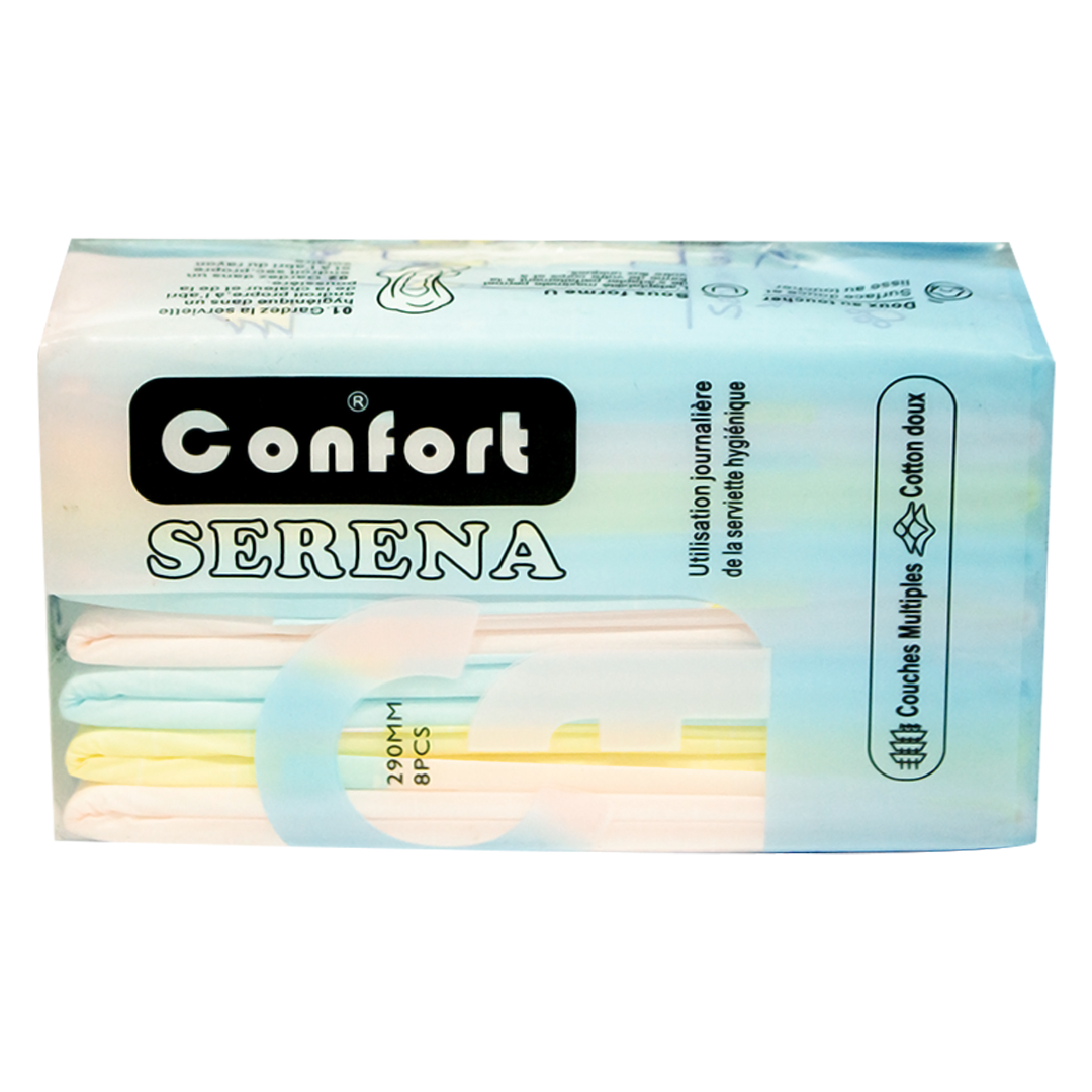 Confort Serena sanitary pads 290mm daily use 8pcs