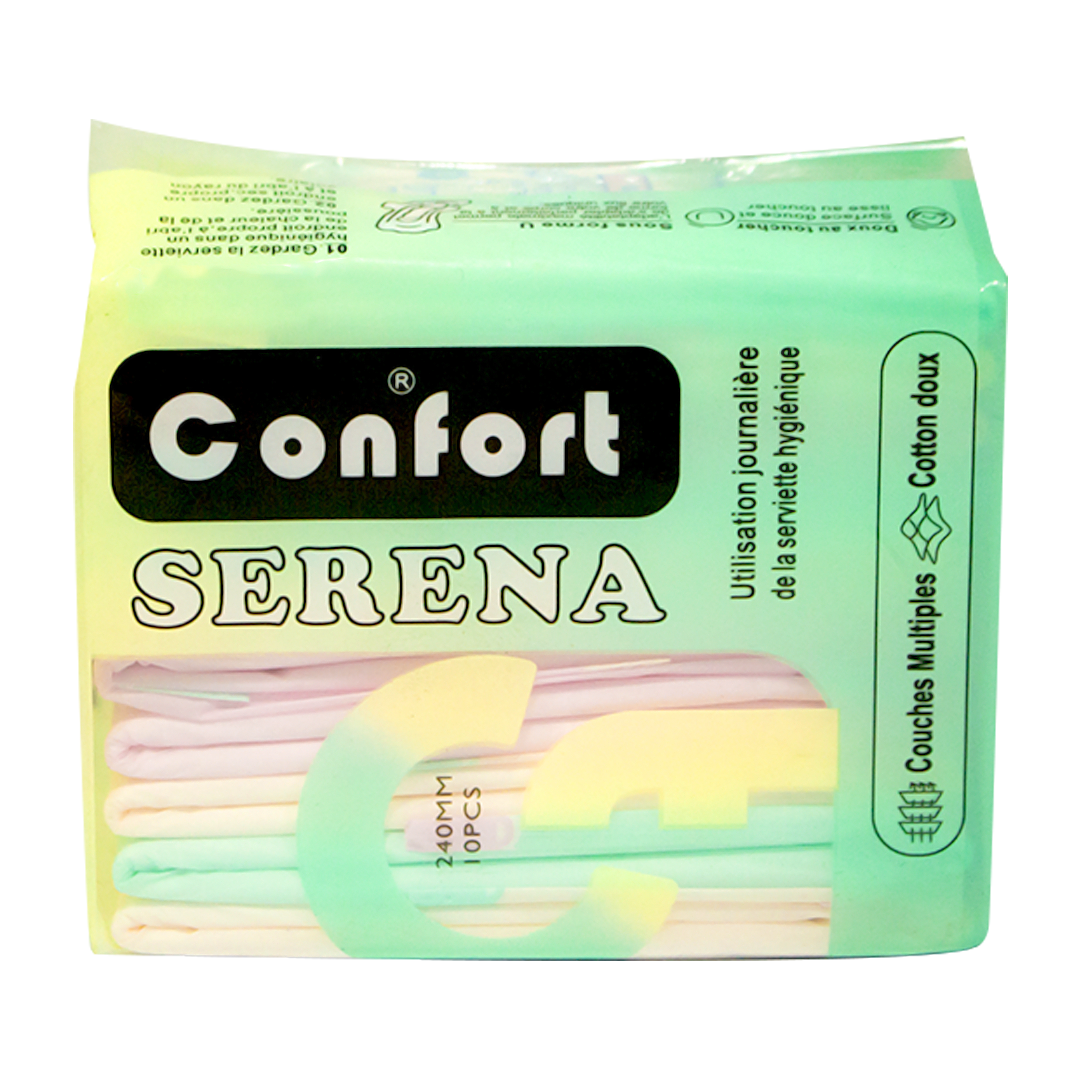 Confort Serena sanitary napkins 240mm 10 pieces