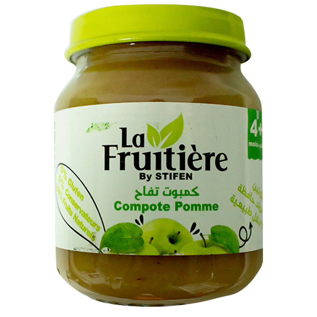 La Fruitiere Apple Compote From 4 Months 130g