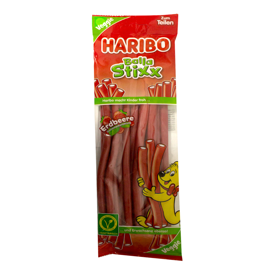 Haribo Balla Stixx strawberry candies 200g