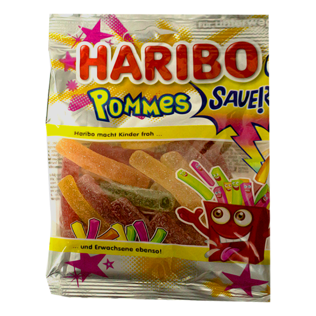 Haribo apple flavored candies 100g