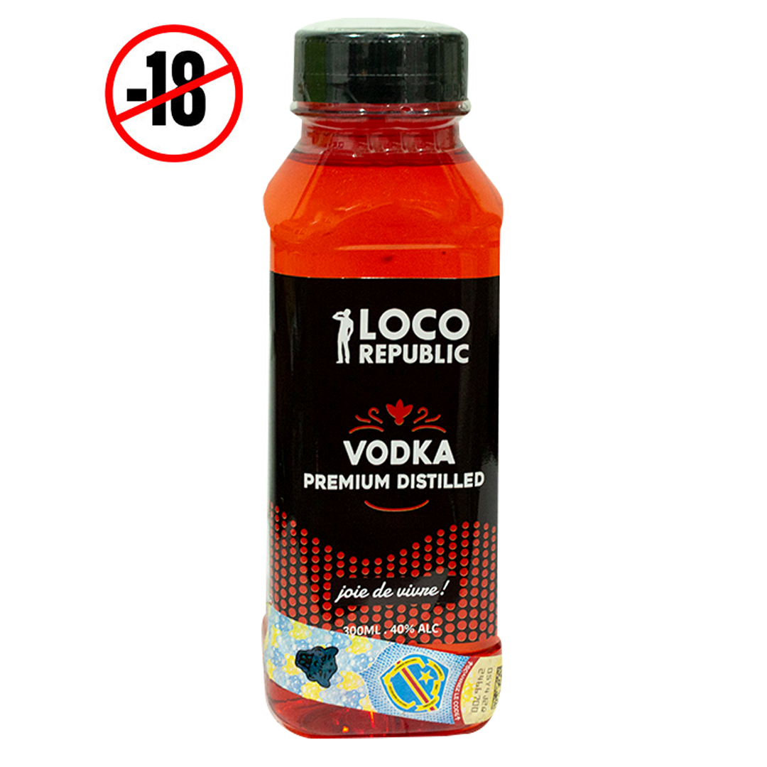 Loco Vodka Premium Distilled 40% 300ml