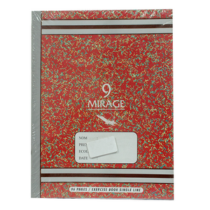 Mirage notebook 48 sheets long format