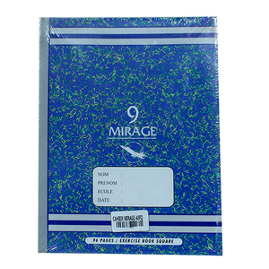 Mirage notebook 48 sheets square format