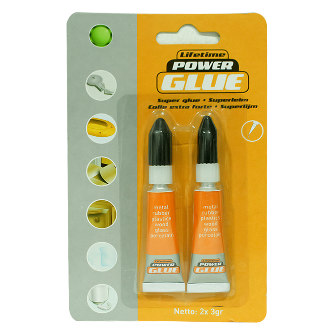 Life Time Super Glue 2pcs 3g Model 37273