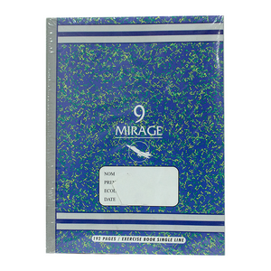 Mirage notebook 192 pages long format