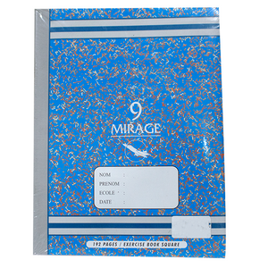 Mirage notebook 192 pages square format