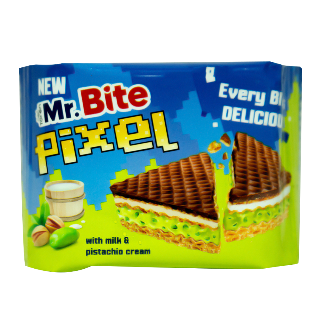 Toren Wafer Mr Bite Milk and Pistachio 28g