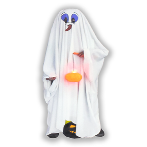 Ghost Costume Cape for Halloween 80 cm 1 Piece