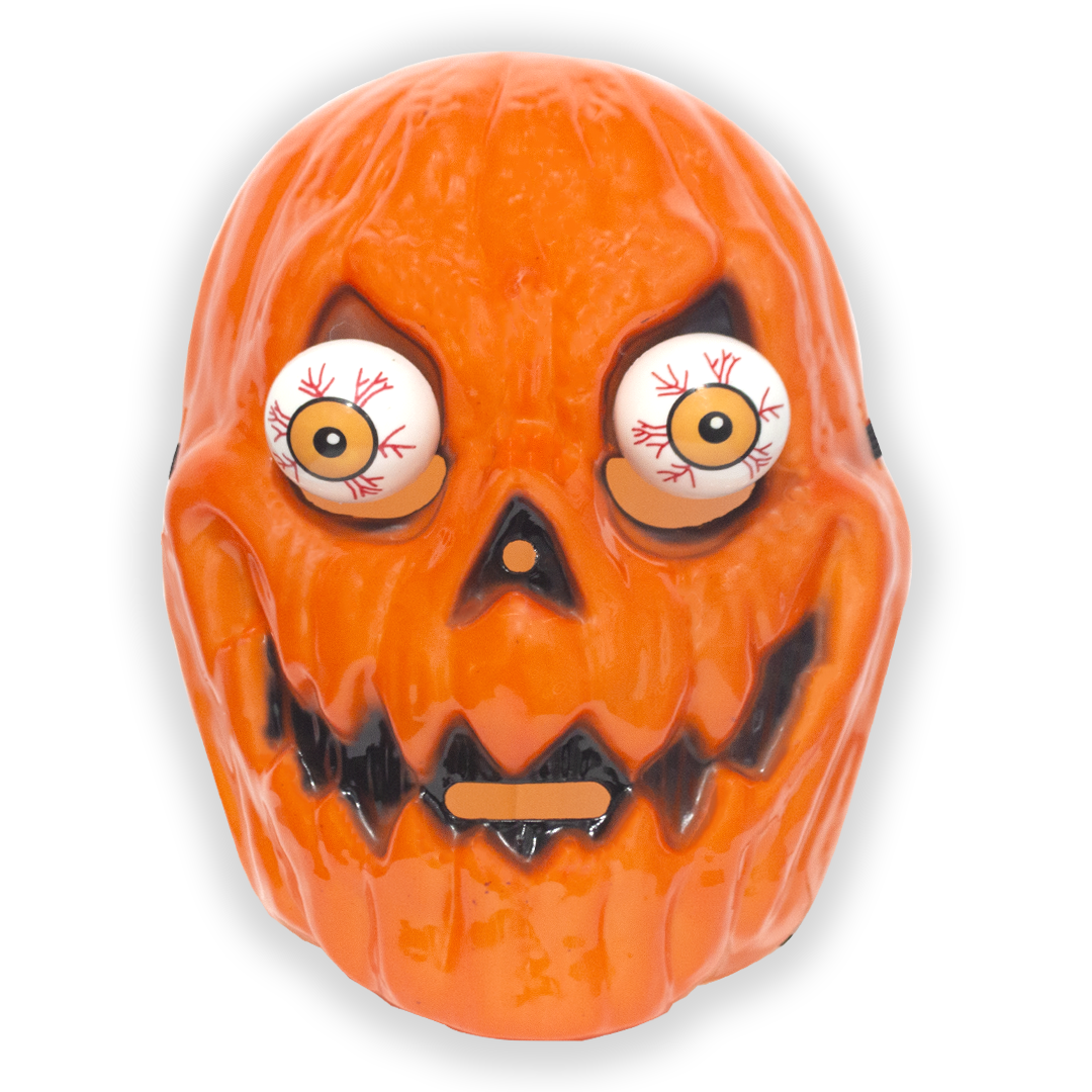 Pumpkin Halloween Face Mask 1 Piece