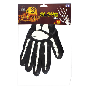 Skeleton Gloves for Halloween 1 Pair