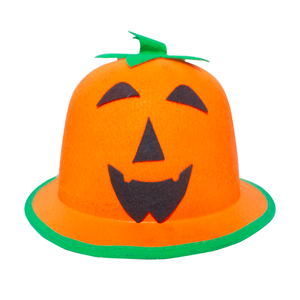 Smiling Pumpkin Halloween Hat 1 Piece