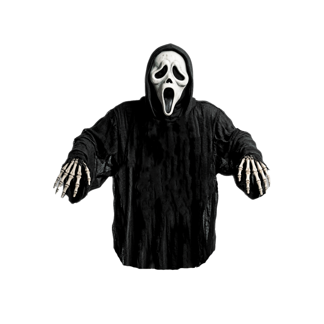 Black Skeleton Halloween Costume 1 Piece