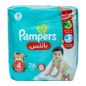 Pampers Pants Maxi Size 4 9-14kg 26 Pieces
