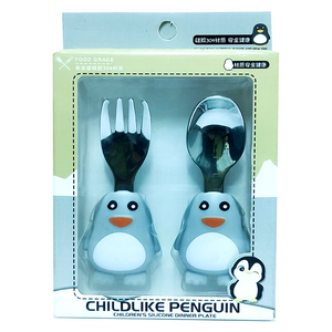 Generic Food Grade Silicone Spoons Animal Design Model HHCJ-21416/21417