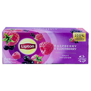 Lipton Raspberry Elderberry Infusion 20 Bags 32g