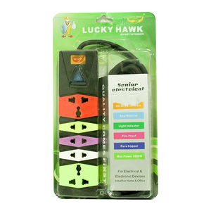 Lucky Hawk electrical extension five sockets 3m