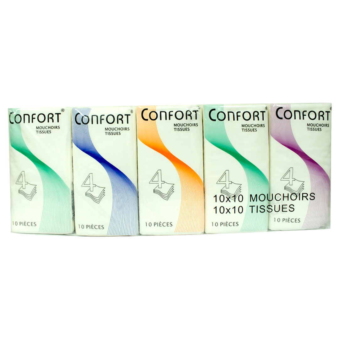 Comfort tissue paper 4 ply pack 10