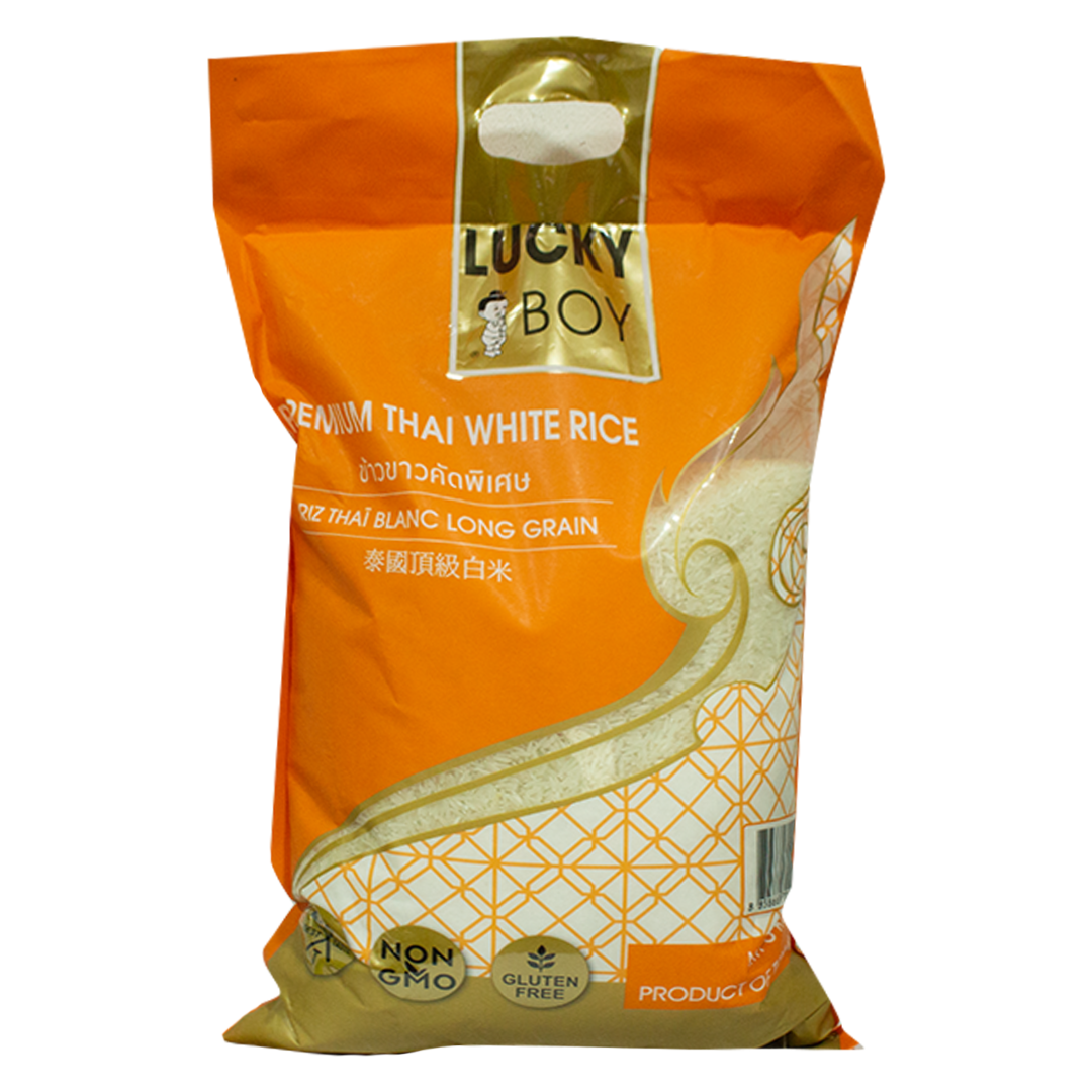 Lucky Boy Thai Long White Premium Rice 5kg
