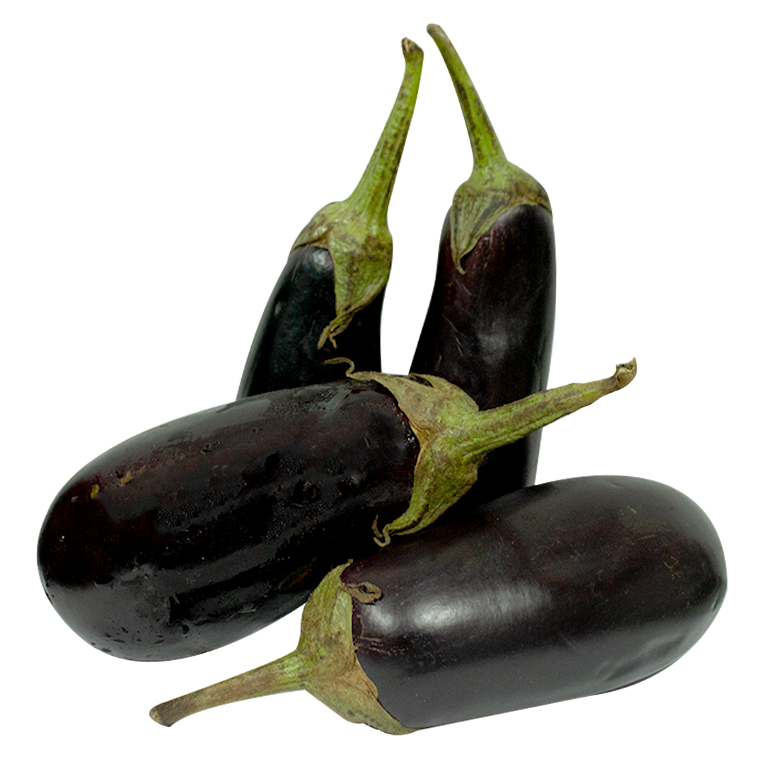 Local eggplant - 4 pcs