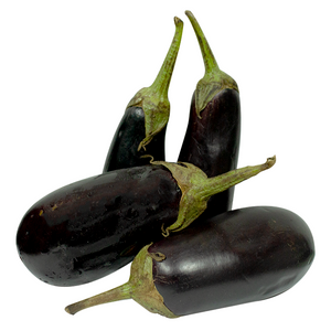Local eggplant - 4 pcs