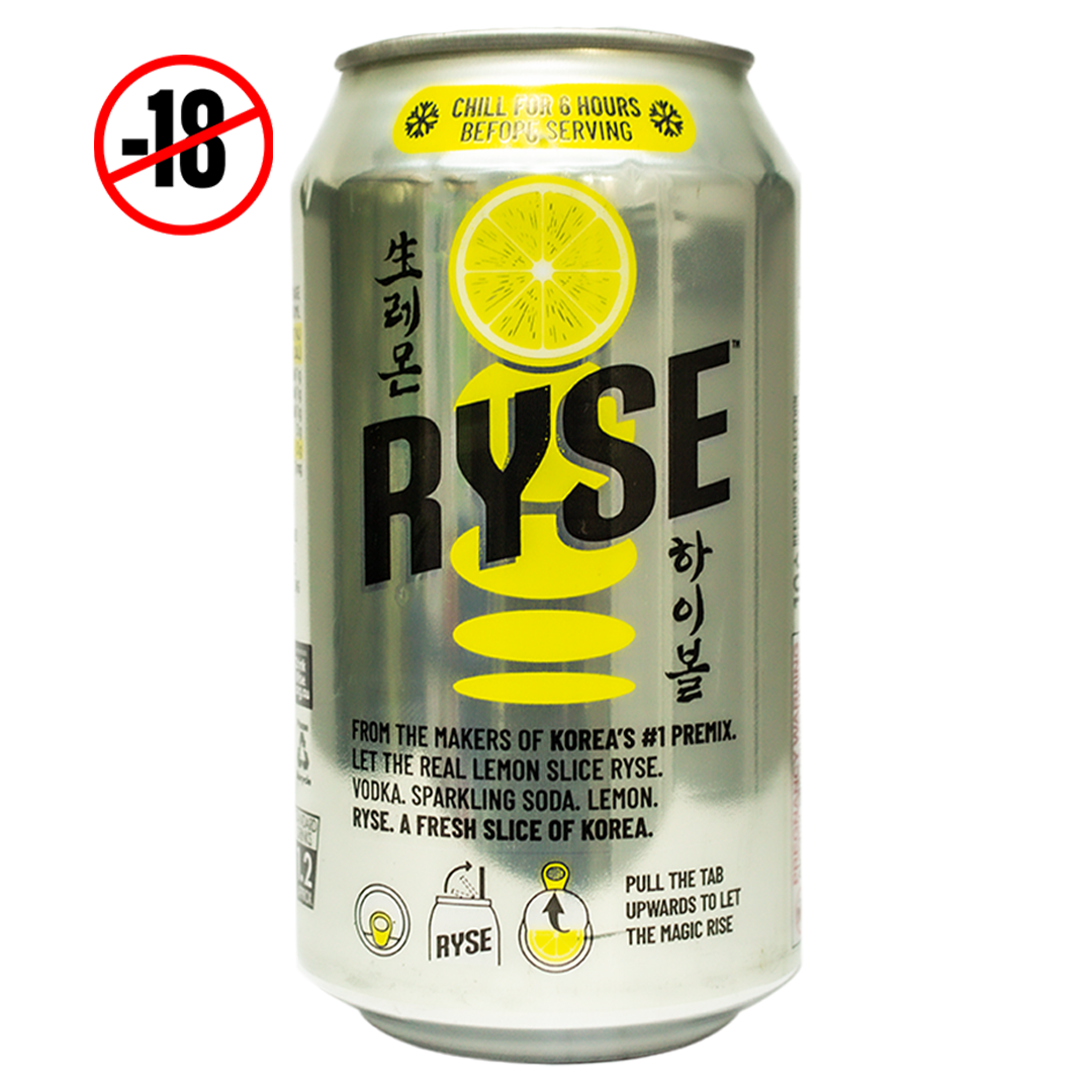 Ryse Lemon Soda Vodka 330ml